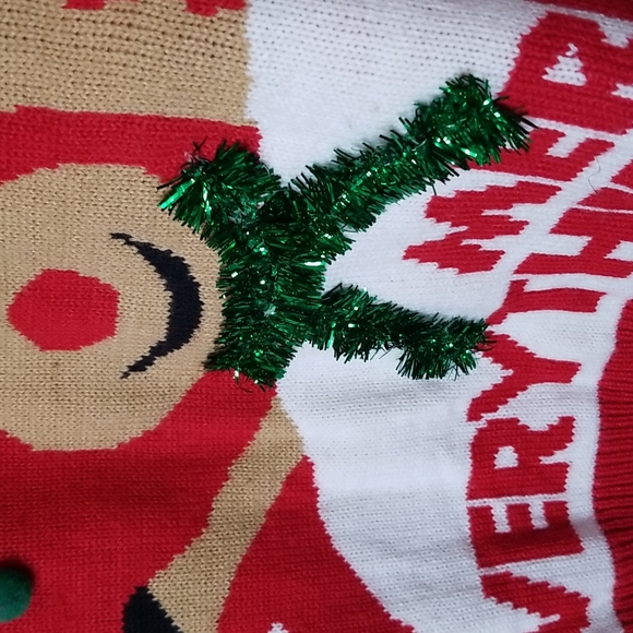 Ugly Christmas Sweater Womens Longsleeve Christmas Sweater - Picture 2 of 10